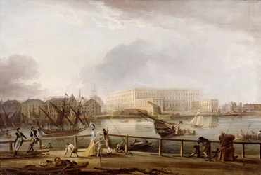 View of Stockholm Palace from Blasieholmen